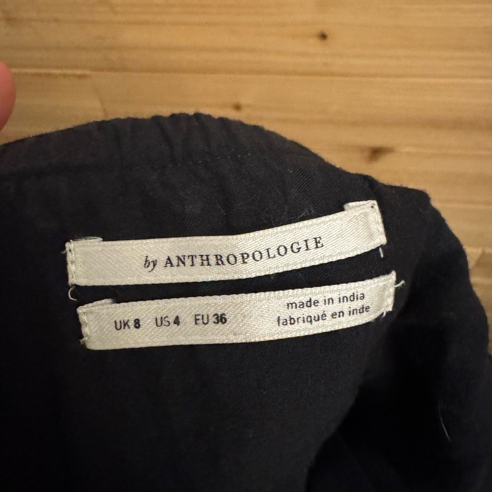 By Anthropologie Size 4 Marisol Off The Shoulder Embroidered Boho Midi Dress - Picture 14 of 16